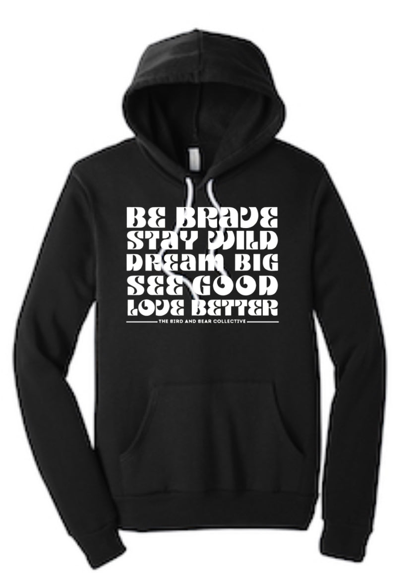 Seasonal Bird and Bear Merch - Hoodie PREORDER