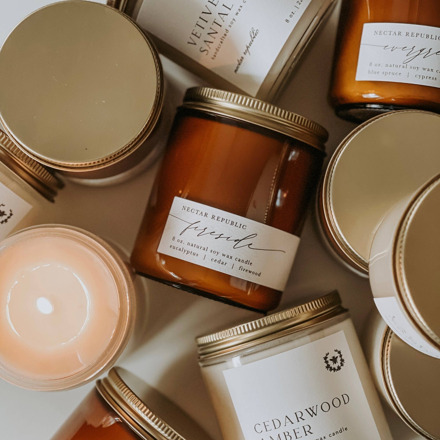 Chai Tea : Jar Soy Candle