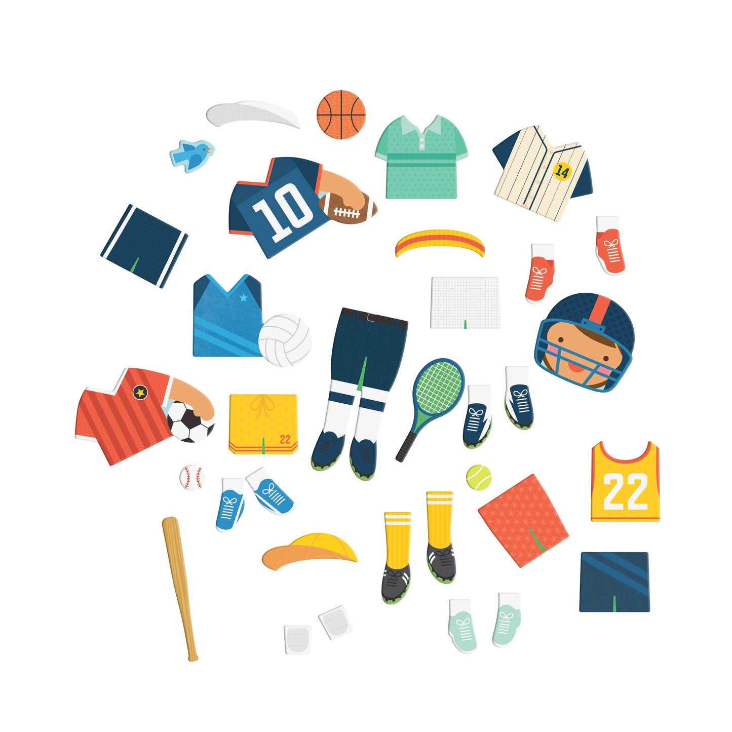 Shine Bright Magnetic Play Set: Sports Star