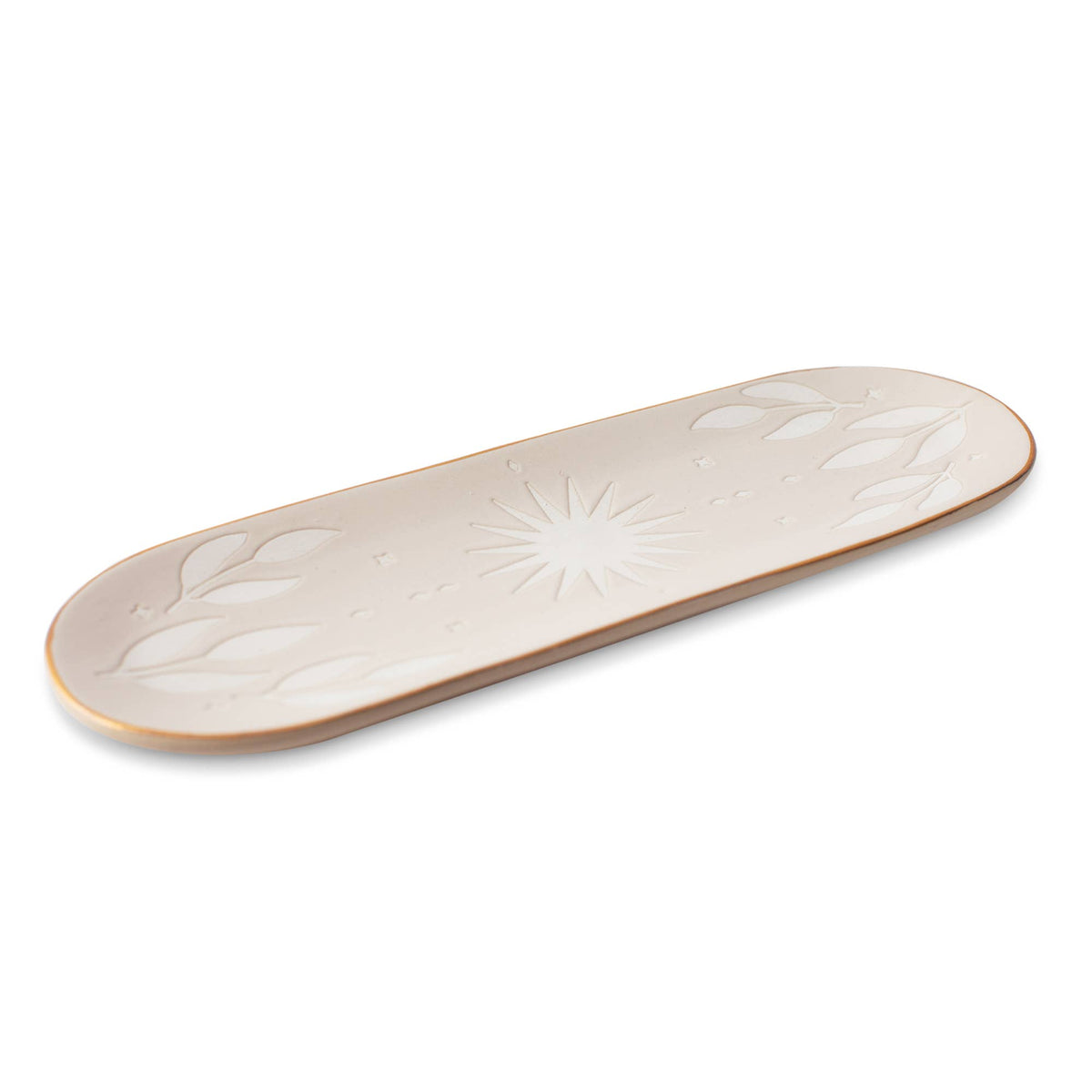 EQUINOX BISQUE PENCIL TRAY
