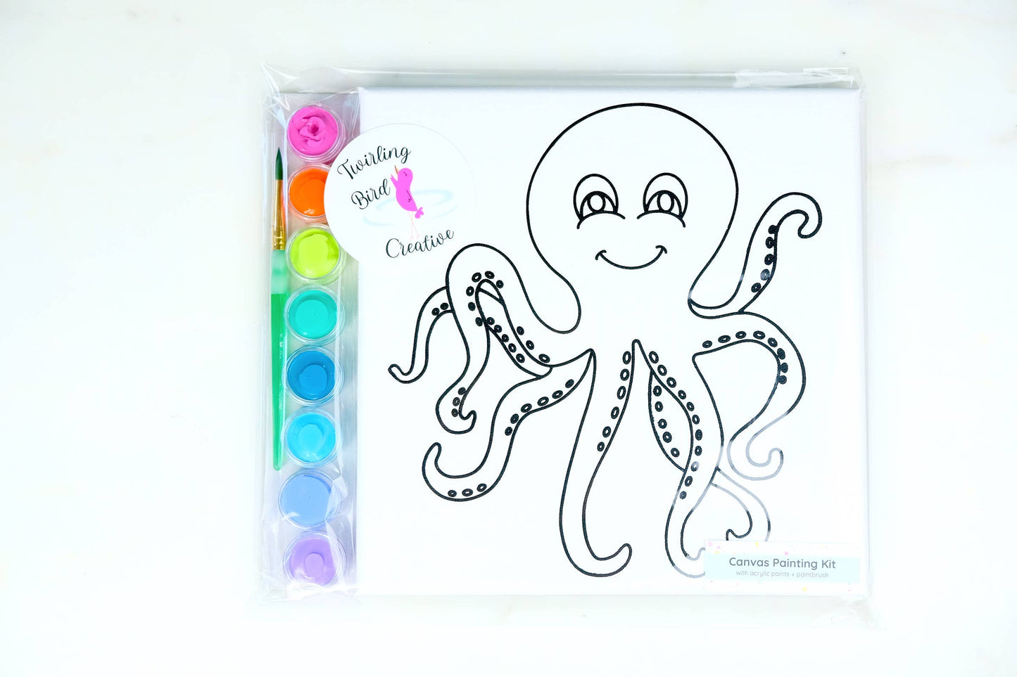 Canvas Painting Kit - Octopus