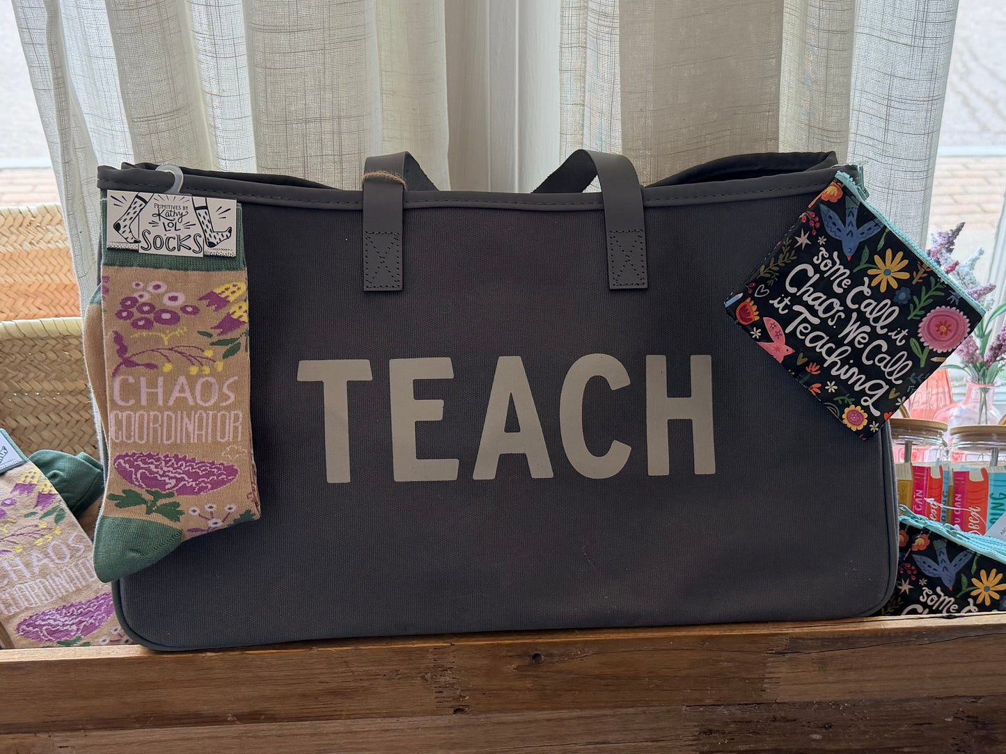 Teach Tote Bag