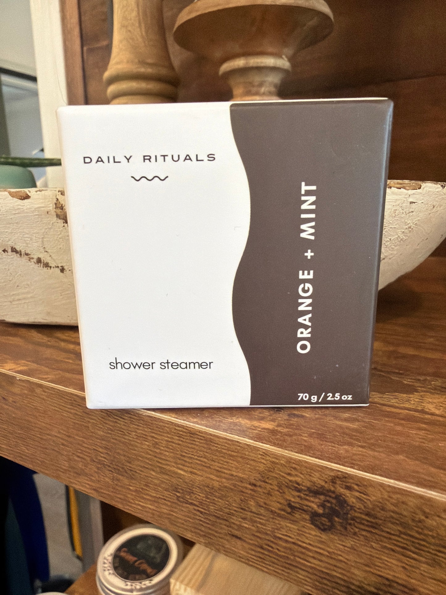 Shower Steamer | Orange + Mint | 1 Tablet