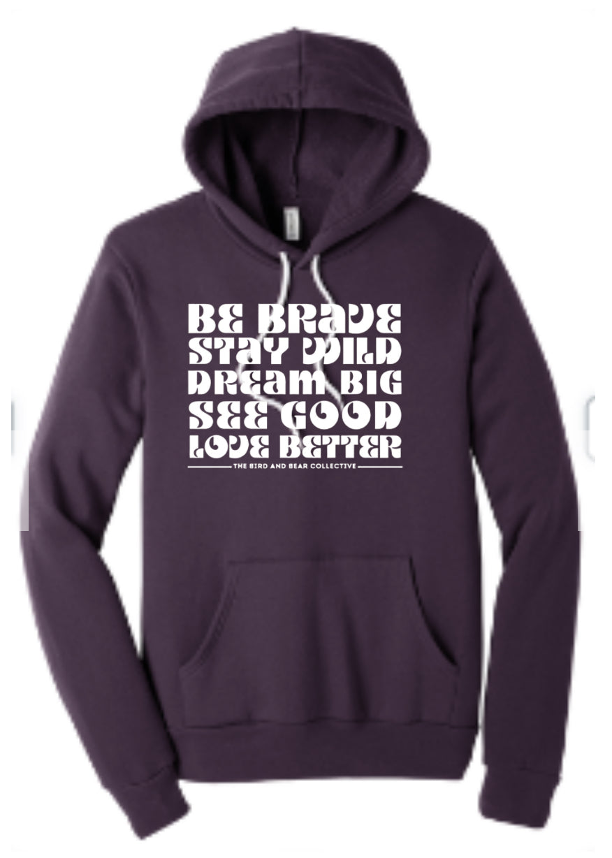 Seasonal Bird and Bear Merch - Hoodie PREORDER