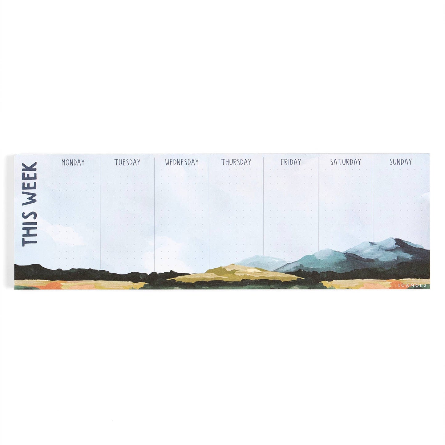 Clio Weekly Notepad