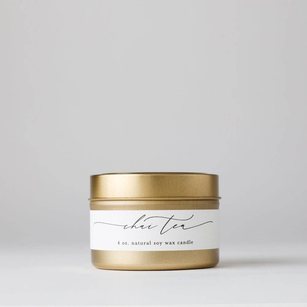 Chai Tea : Jar Soy Candle