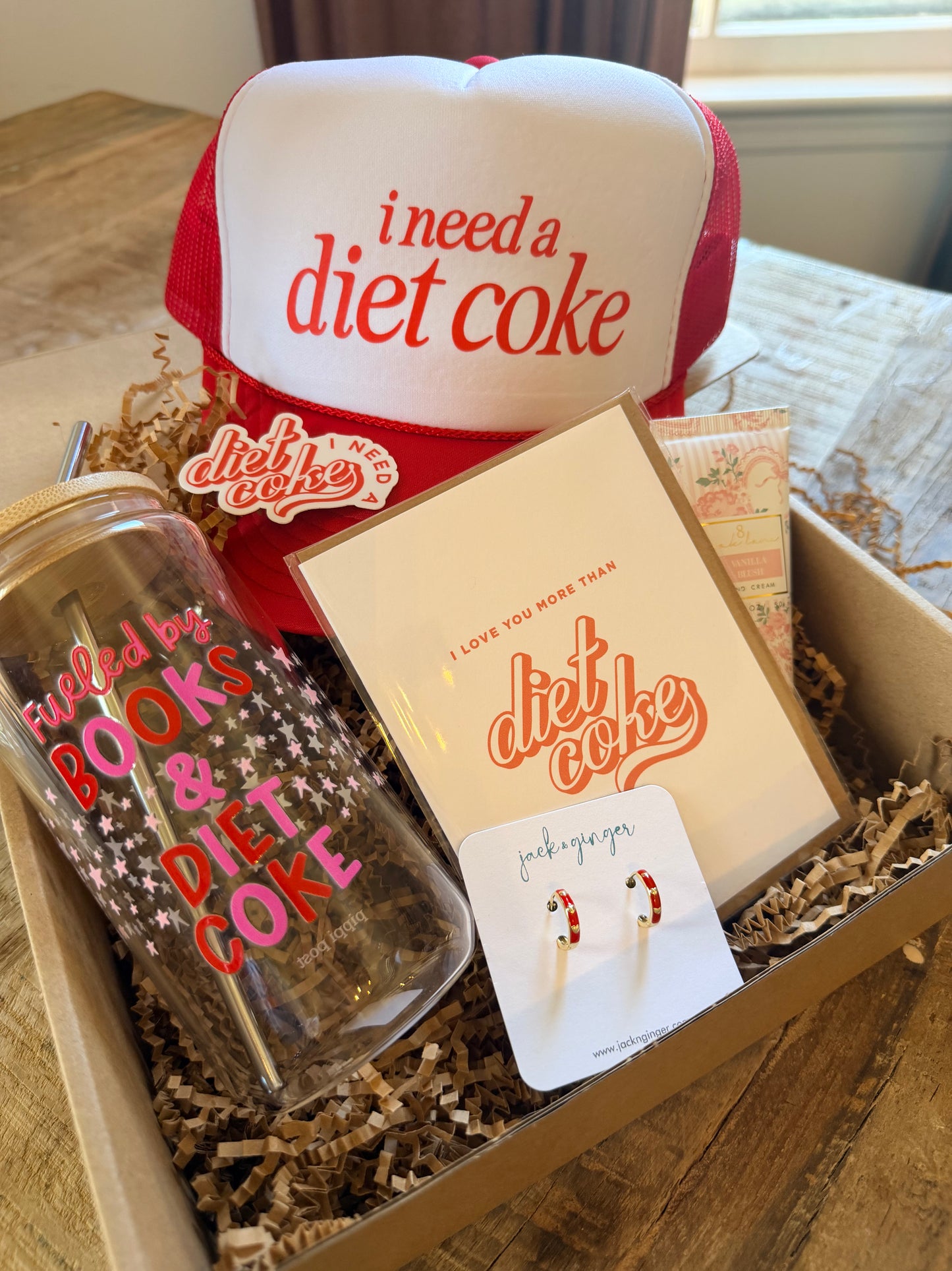 Gift Box: "I Love You More Than Diet Coke"