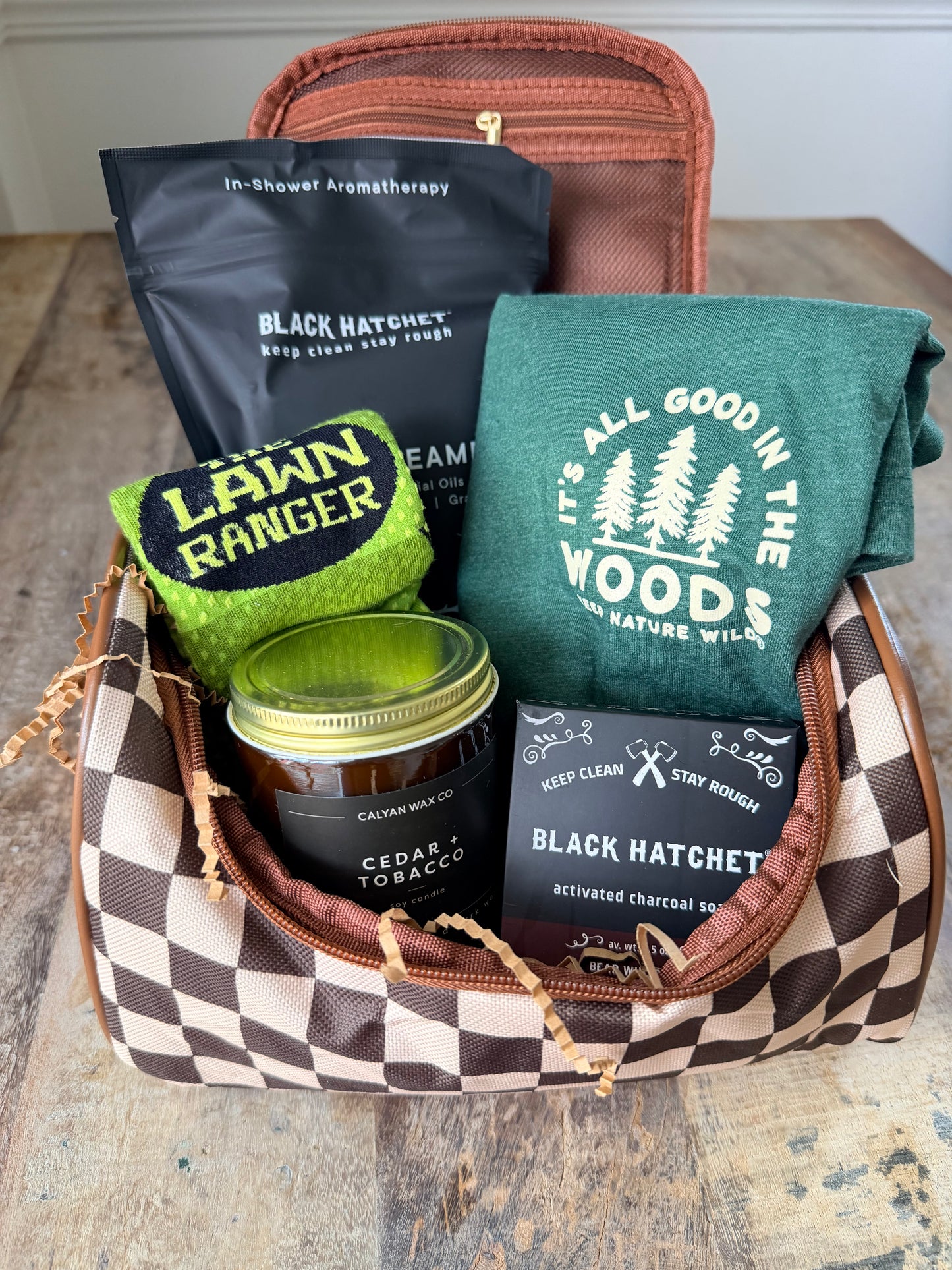 The "Dad's Day Off" Dopp Kit