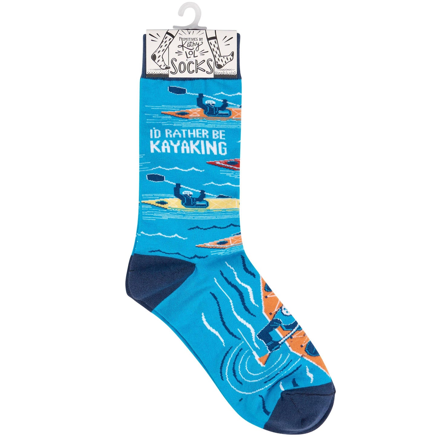 Rather Be Kayaking Socks
