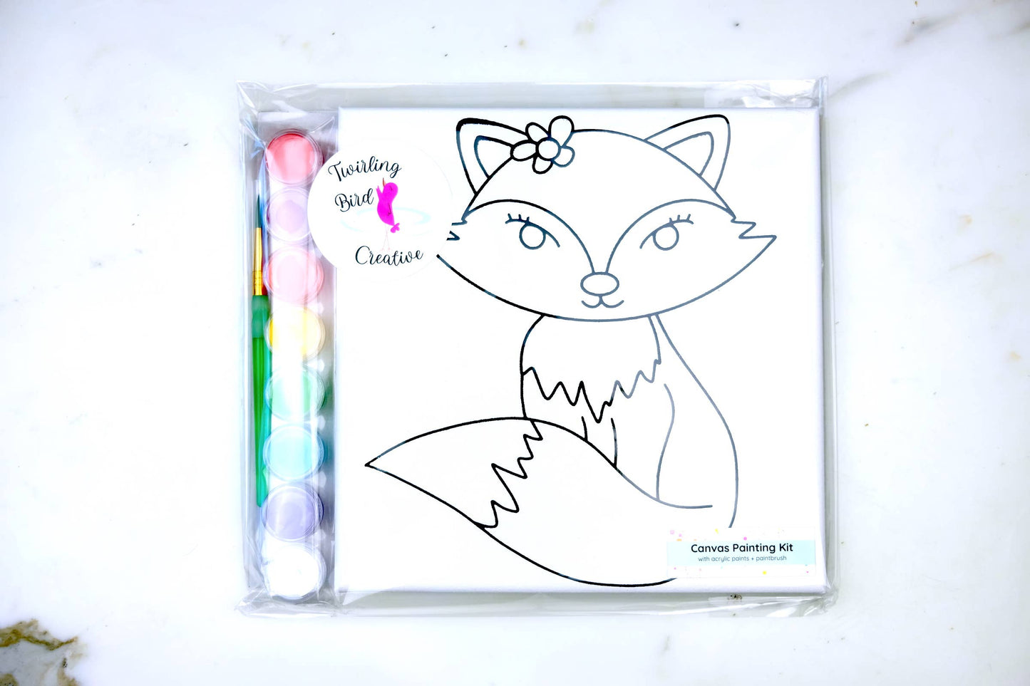 Canvas Painting Kit - Fox