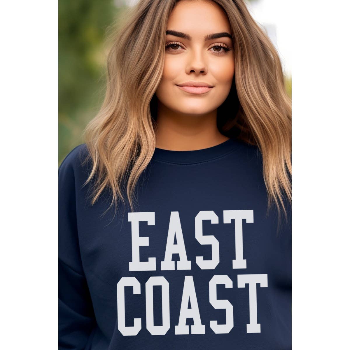 East Coast Vintage Graphic Oversized Sweatshirt
