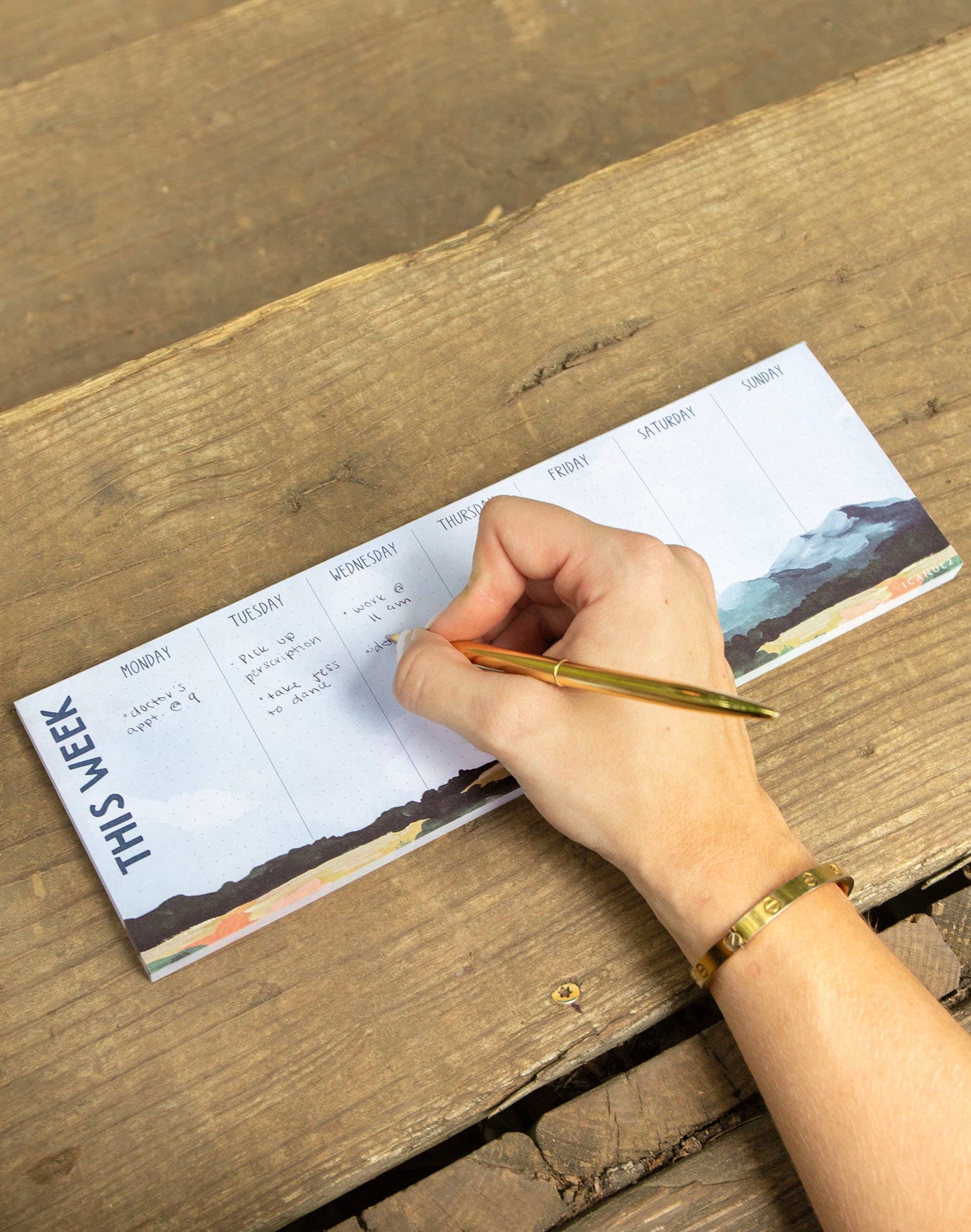 Clio Weekly Notepad