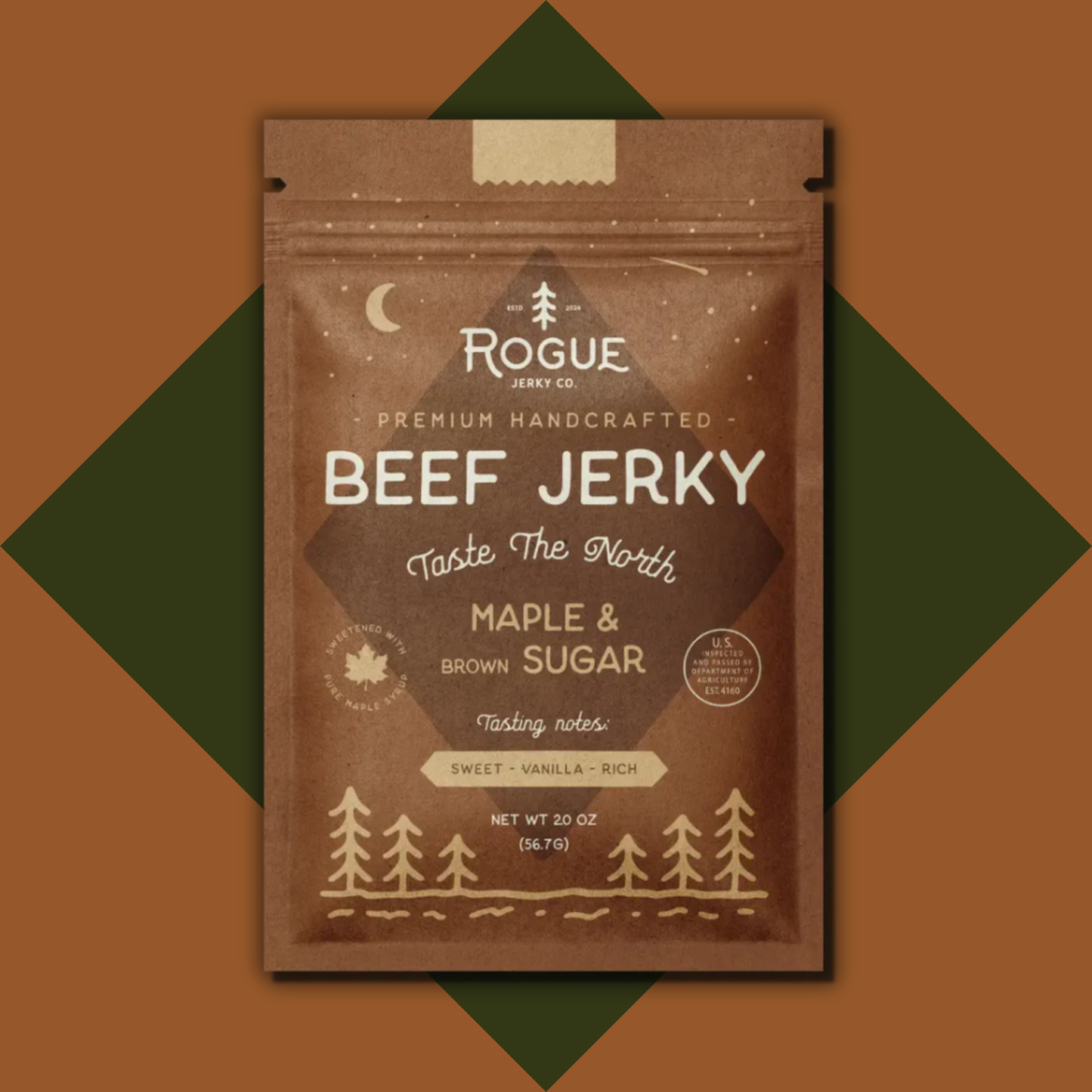 Maple & Brown Sugar Beef Jerky