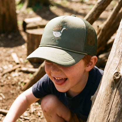 Silly Goose Baby or Toddler Trucker Hat