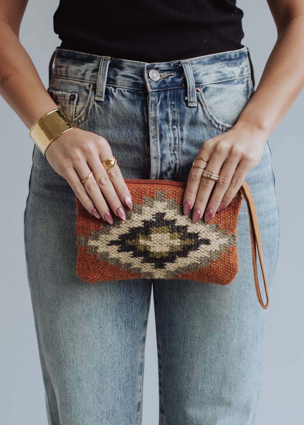 Aztec Wristlet