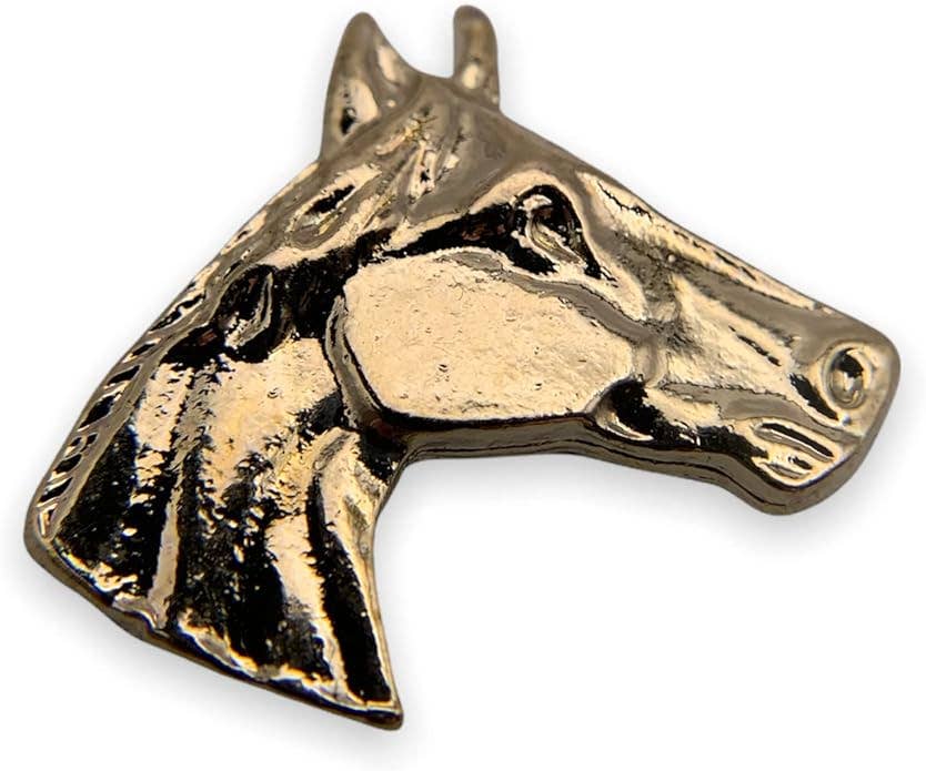 Golden Legacy Horse Pin