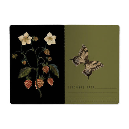 Forest Flowers Passport Notebook