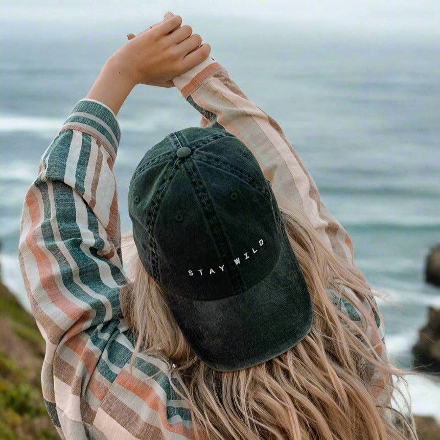 Stay Wild - Dad Hat by Atticus Poetry