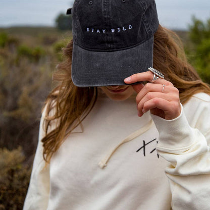 Stay Wild - Dad Hat by Atticus Poetry