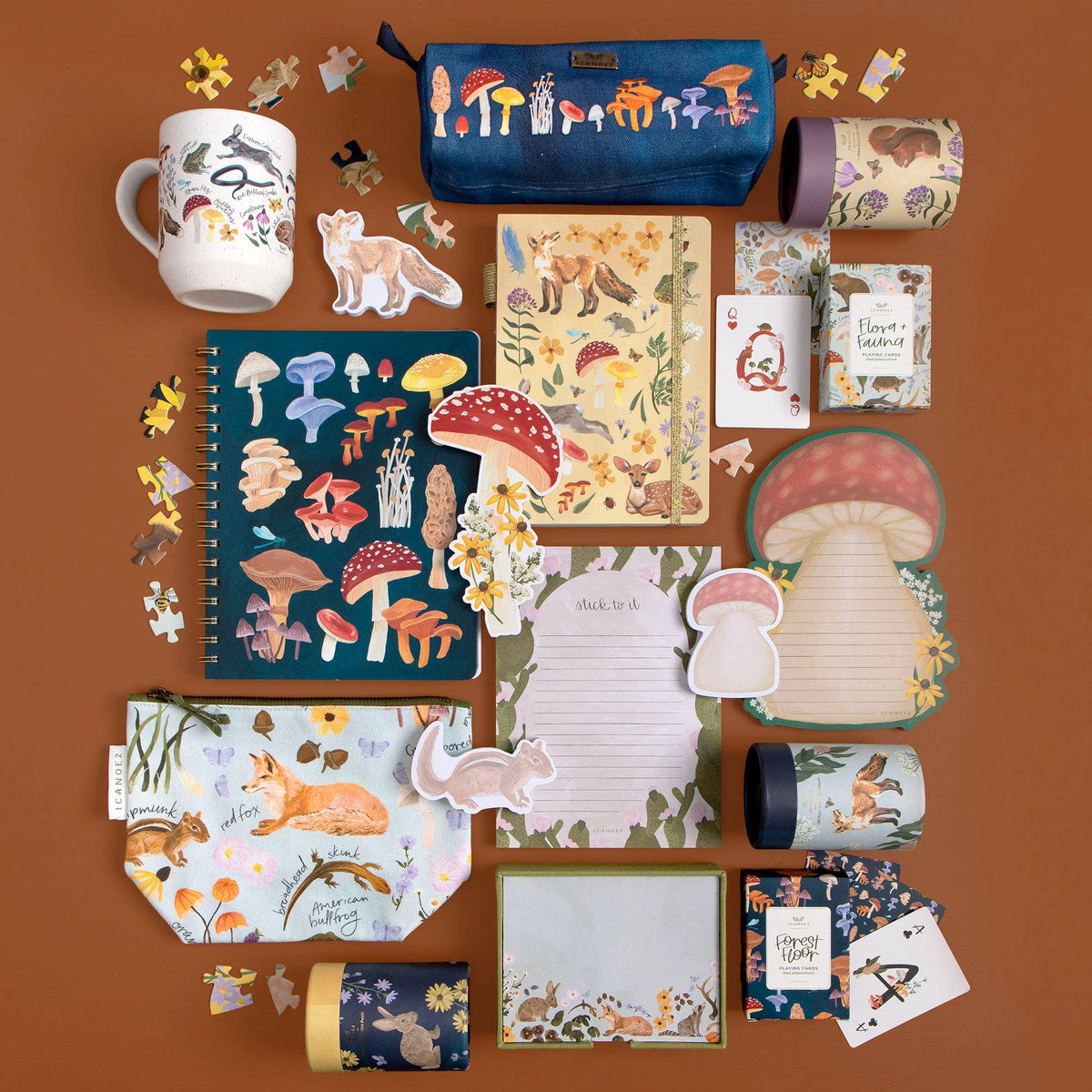 Forest Friends 100 Piece Mini Jigsaw Puzzle