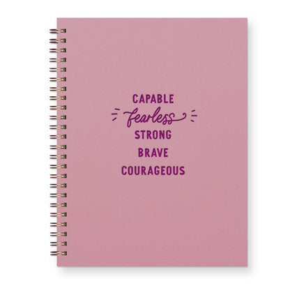 Fearless Journal Lined Notebook
