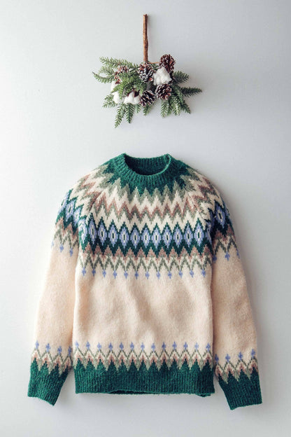 Fair Isle Wool Blend Sweater