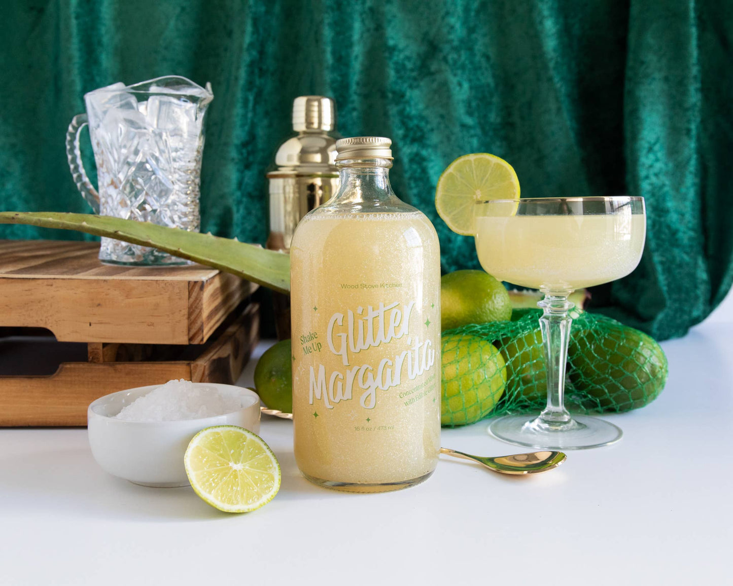 Glitter Margarita Mixer, 16 fl oz