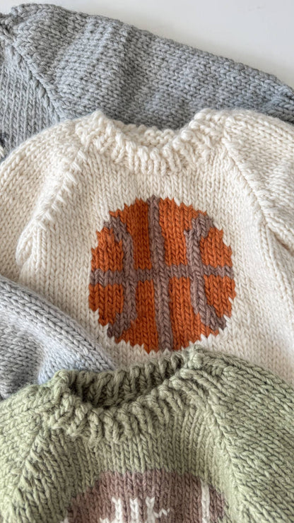 Basketball Sweater Baby/Kid Pullover