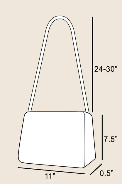 Braided Round Flat Envelope Clutch Bag