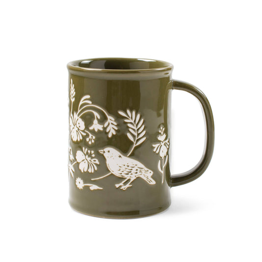 FORAGE BIRD STONEWARE MUG