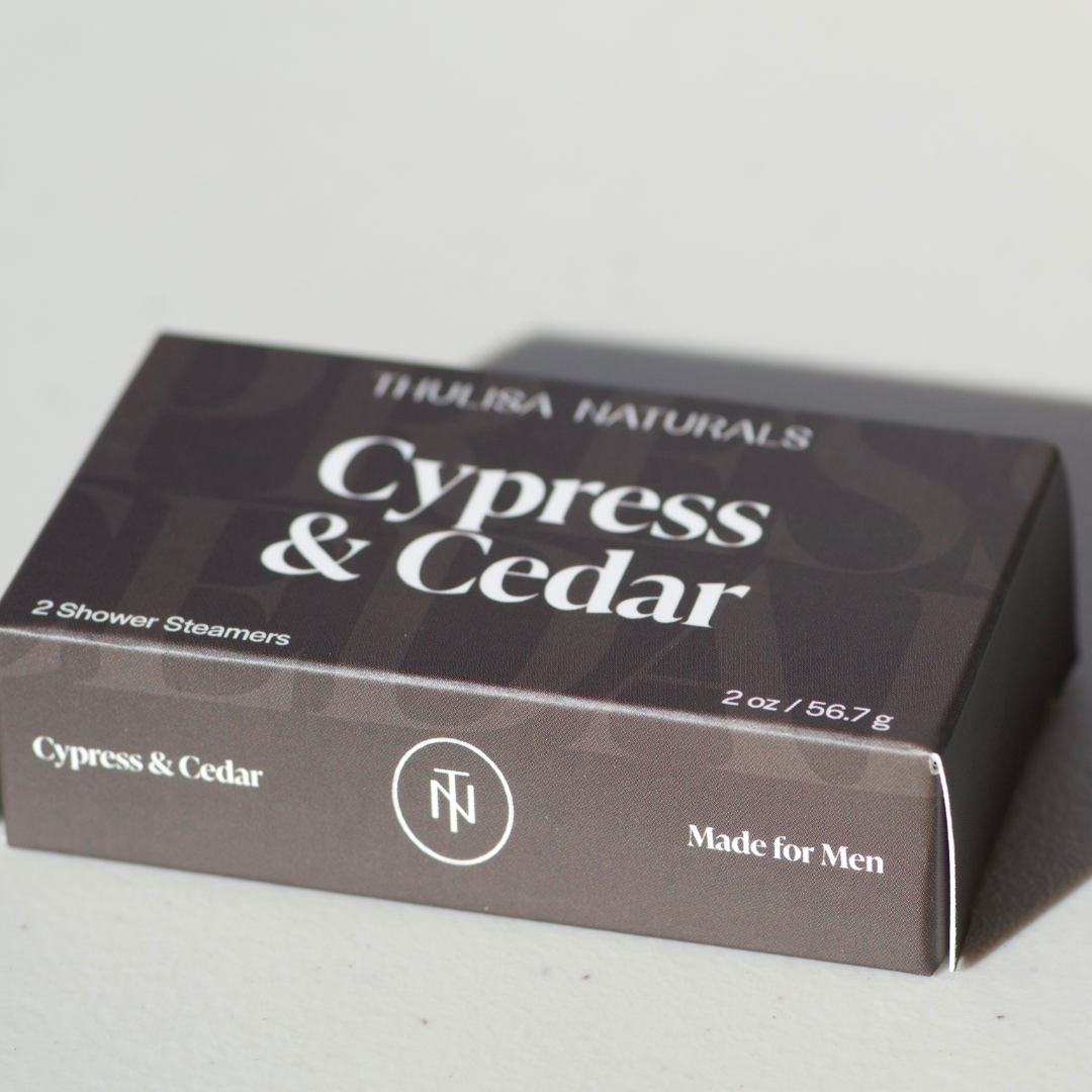 Men's Shower Steamers: Cedar-Cypress