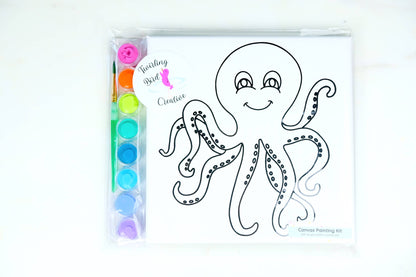 Canvas Painting Kit - Octopus