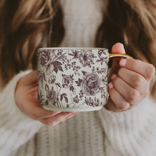 Fall Floral Coffee Mug