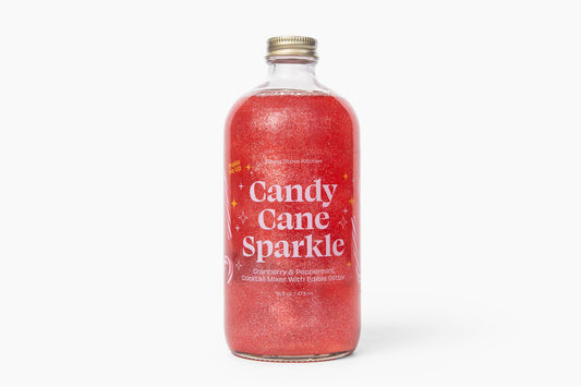 Candy Cane Sparkle Mixer, 16 fl oz
