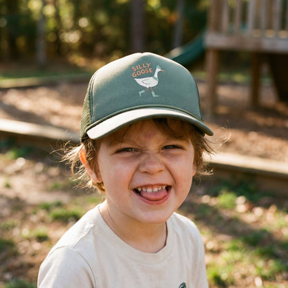 Silly Goose Baby or Toddler Trucker Hat