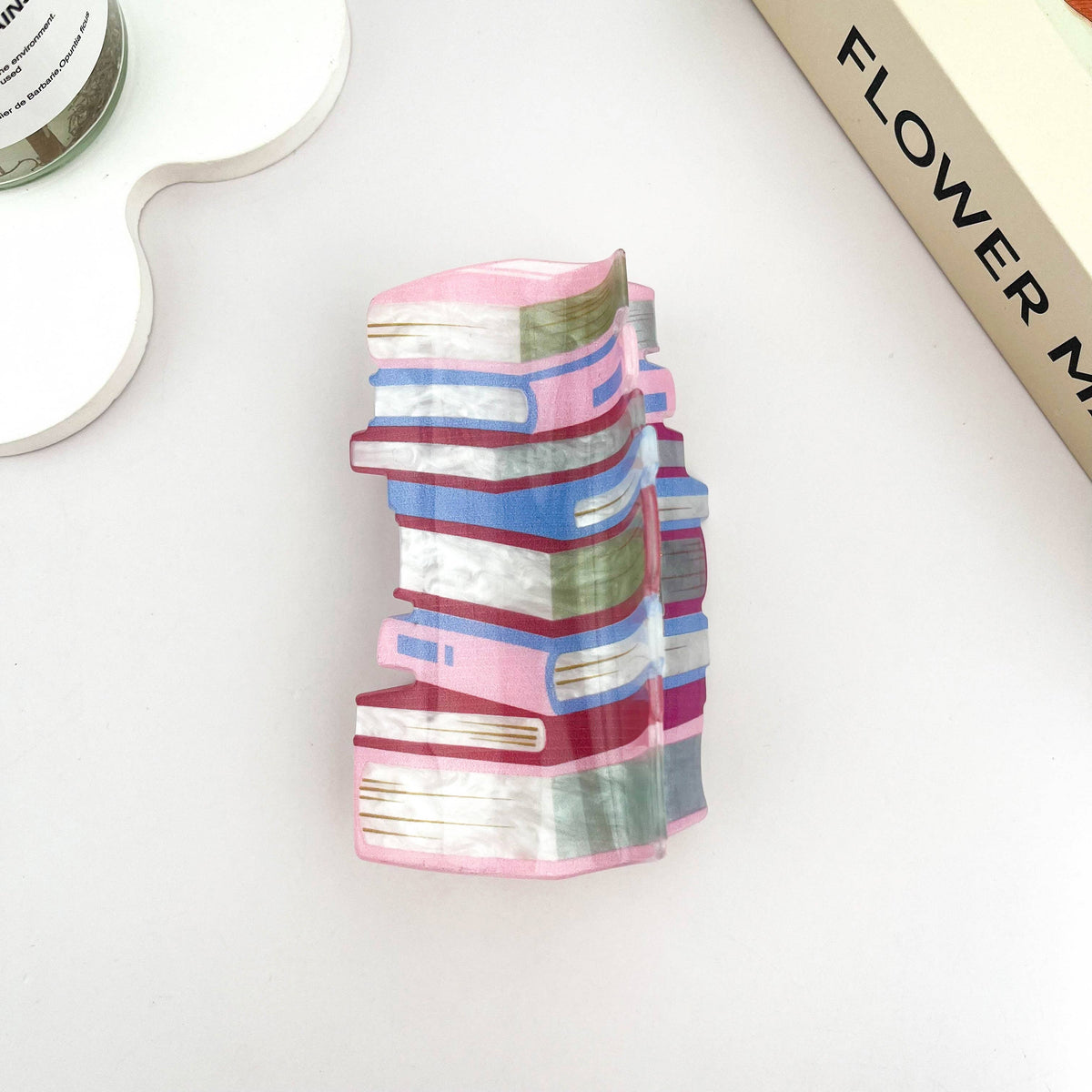 Ocean of Knowledge Book Hair Claw Clip