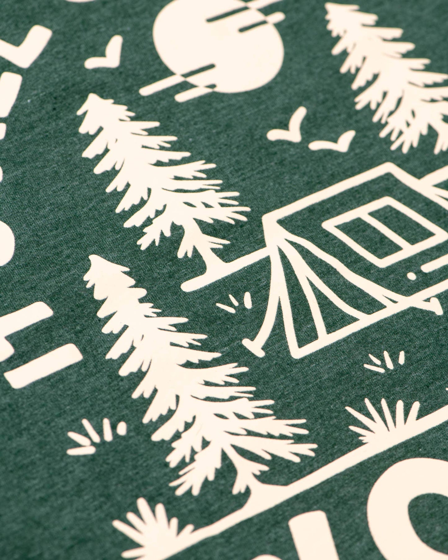 Good in the Woods Unisex Tee | Heather Forest