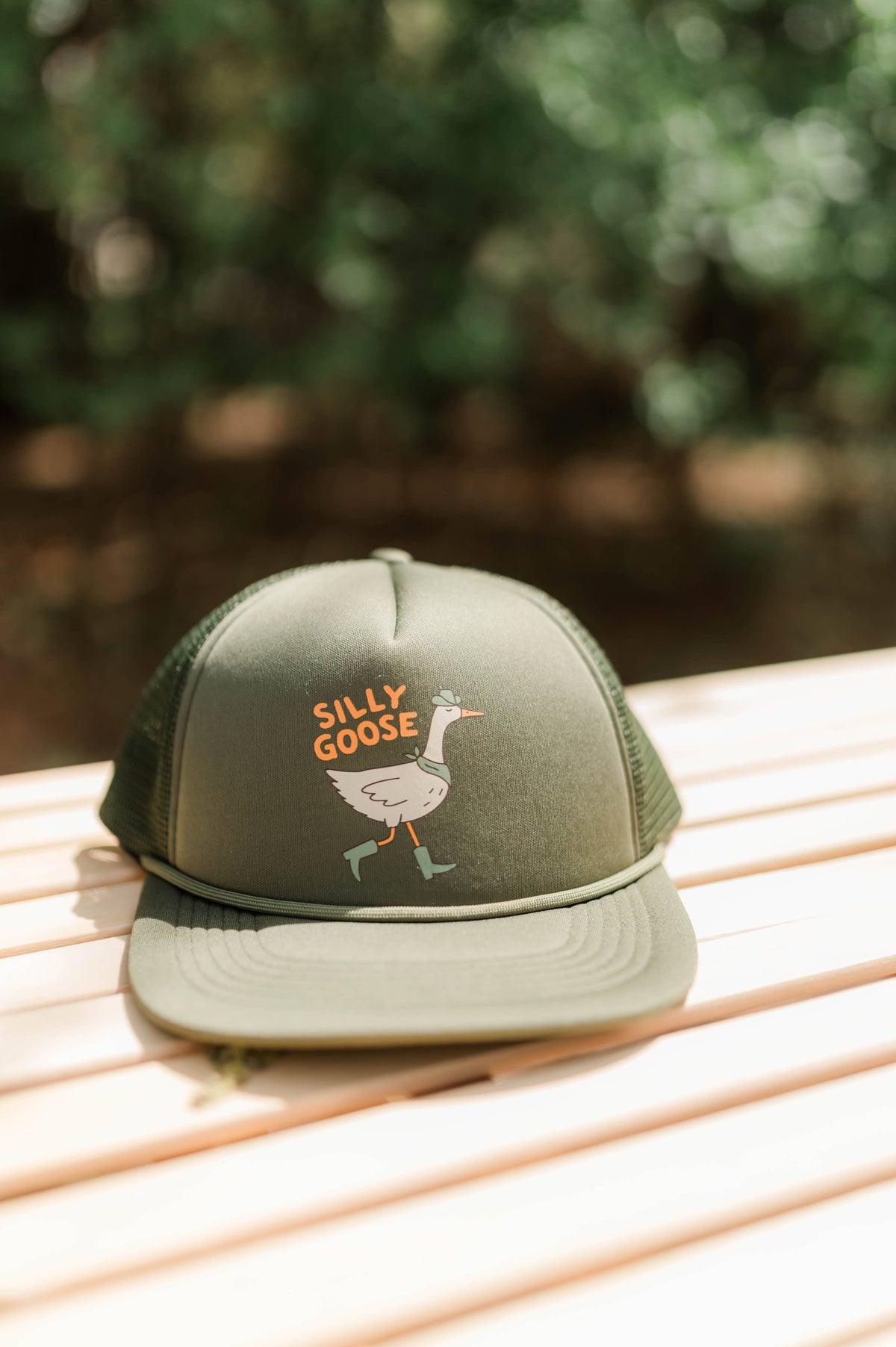 Silly Goose Baby or Toddler Trucker Hat
