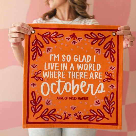 Octobers Canvas Banner