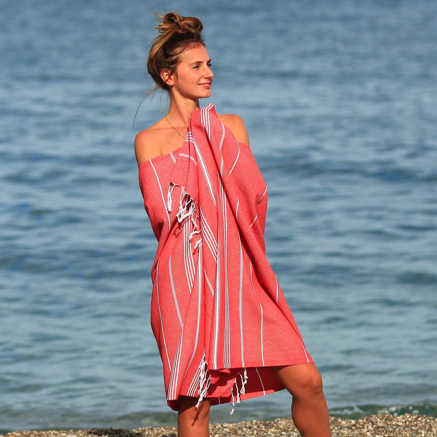 Lina Peshtemal Beach Towel