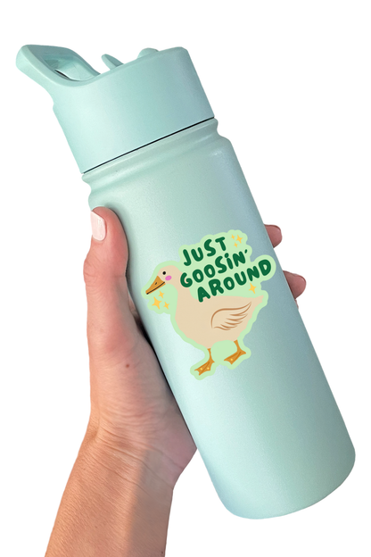 Just Goosin' Around Sticker 