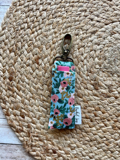 Rifle Paper Co. Bright Blue Rosa Lip Balm Holder