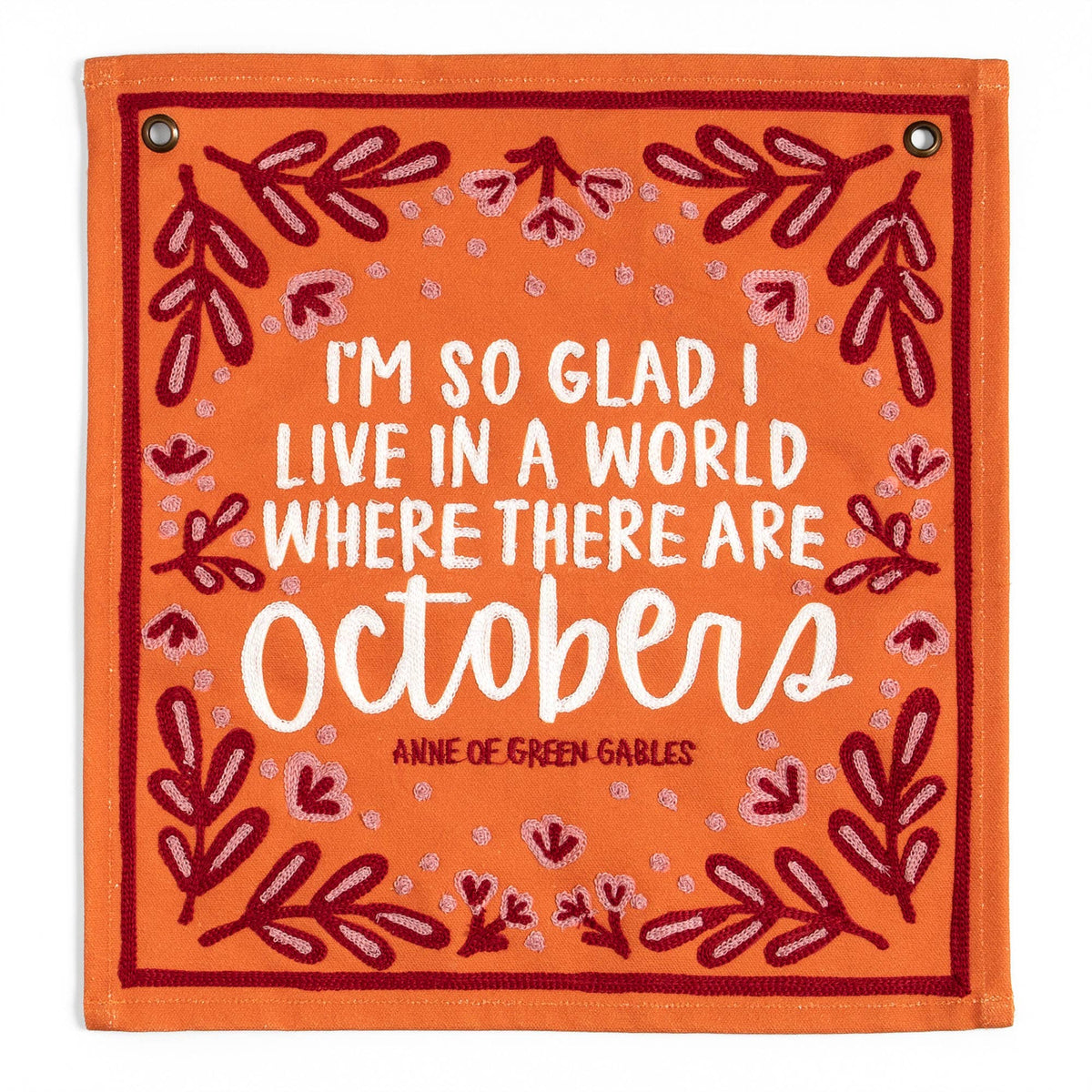 Octobers Canvas Banner