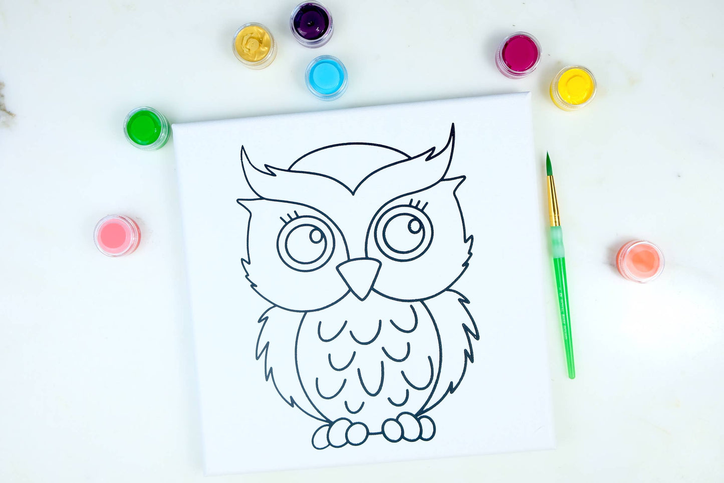 Canvas Painting Kit - Owl