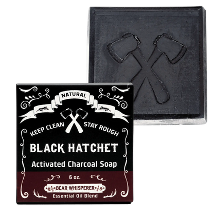 Charcoal Soap – Bear  | Detox Bar for Men with Charcoal