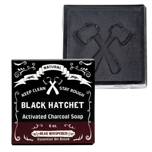 Charcoal Soap – Bear  | Detox Bar for Men with Charcoal