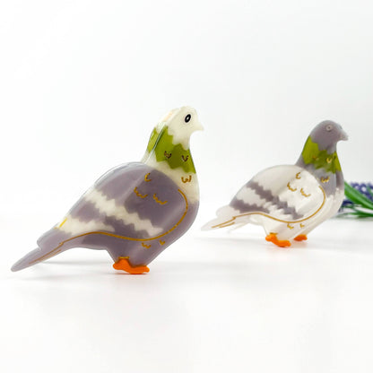 Pigeon Acetate Hair Claw Clip