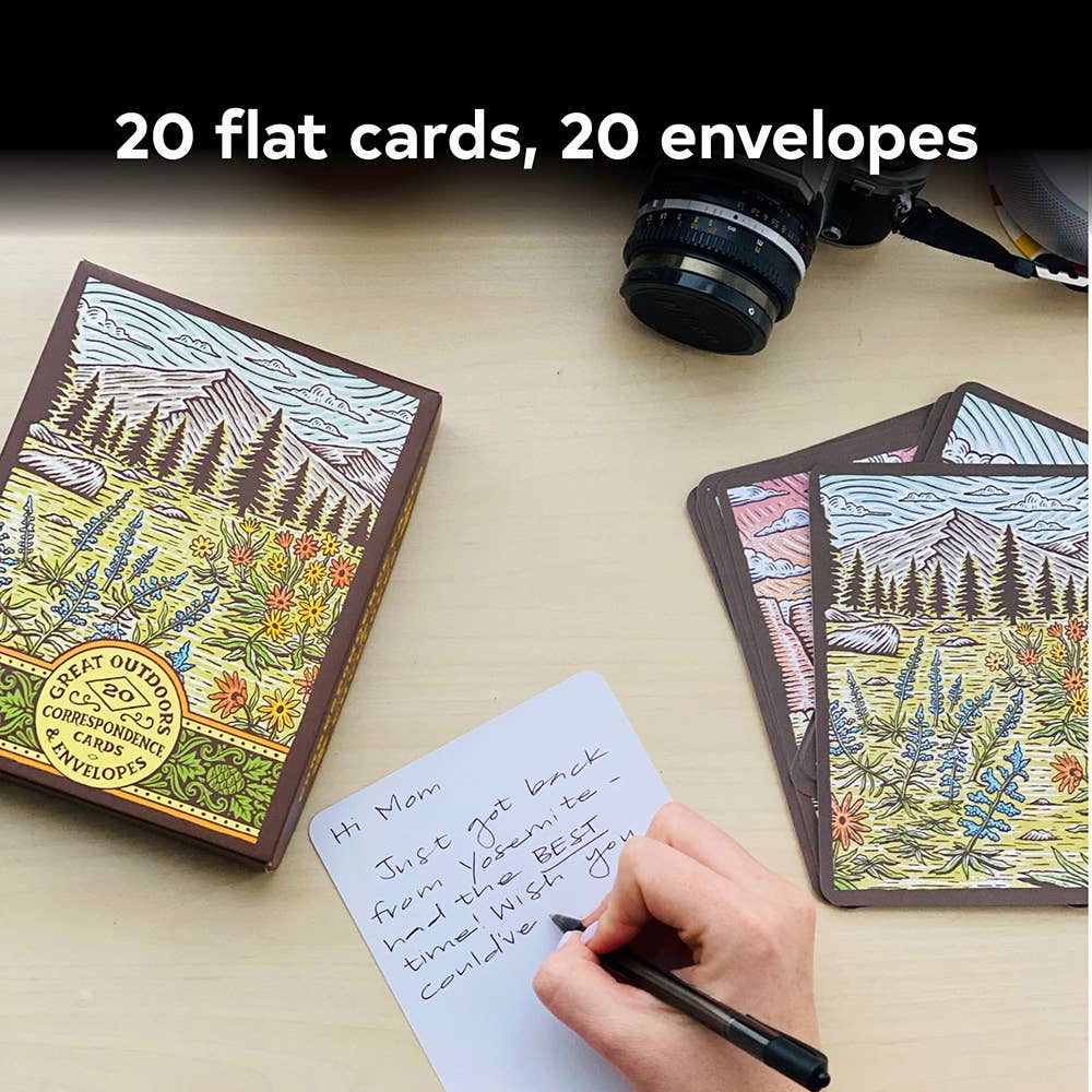 Great Outdoors Correspondence Cards