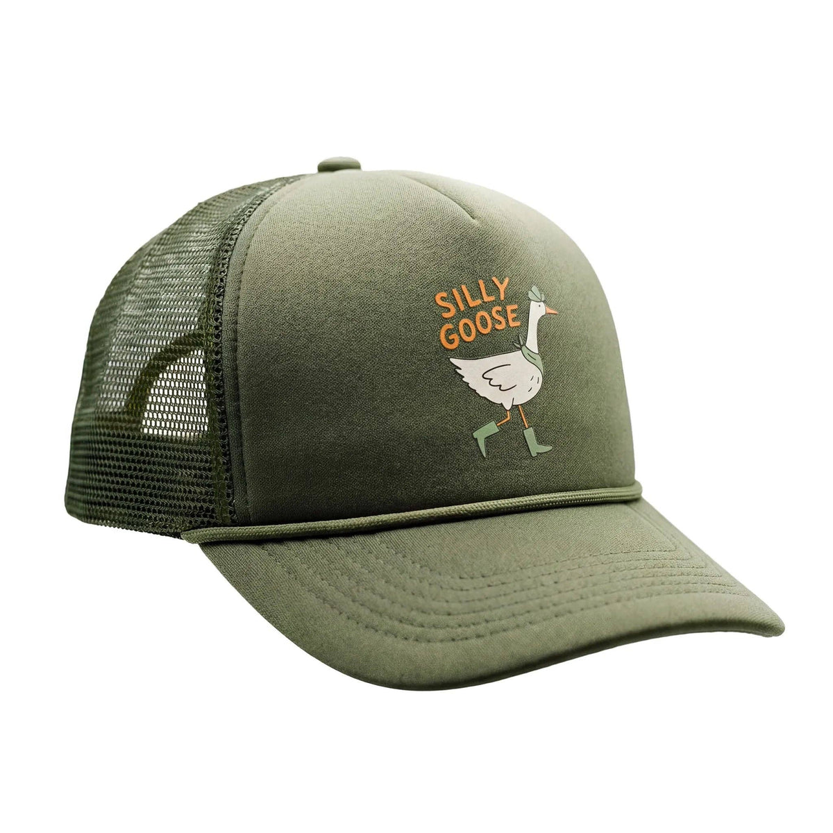 Silly Goose Baby or Toddler Trucker Hat