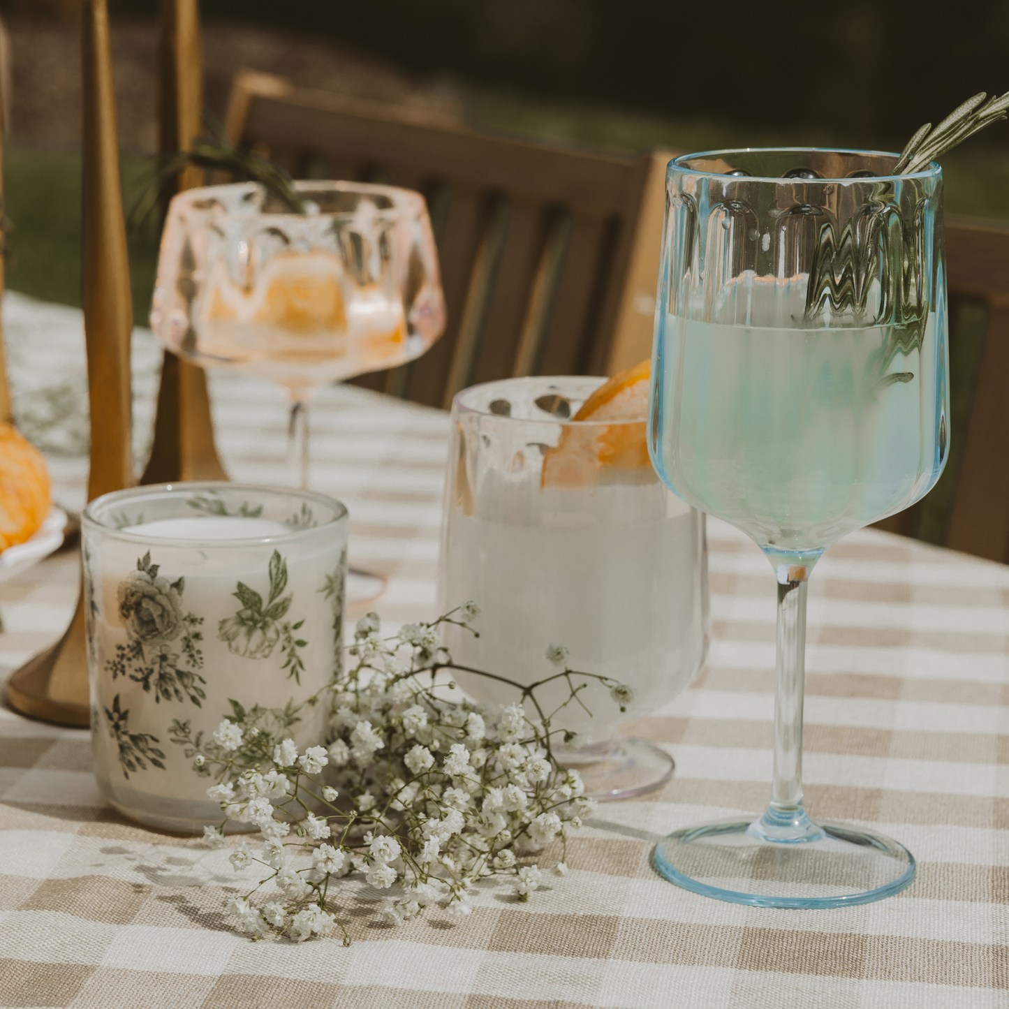 Outdoor Plastic Goblet Drinkware